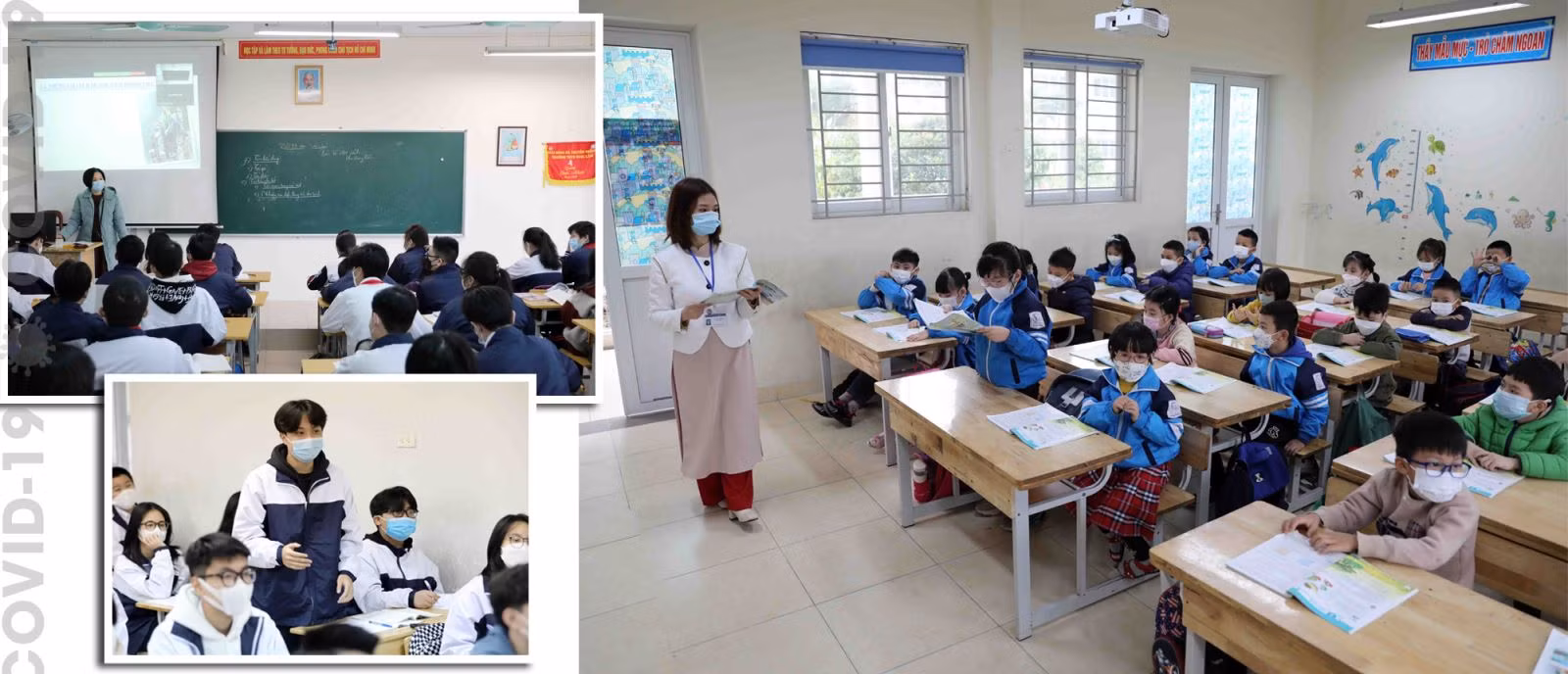 Dạy học linh hoạt, đảm bảo an toàn cho học sinh.