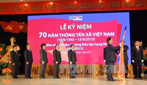 Tự hào chặng đường 70 năm Thông tấn xã Việt Nam ảnh 1