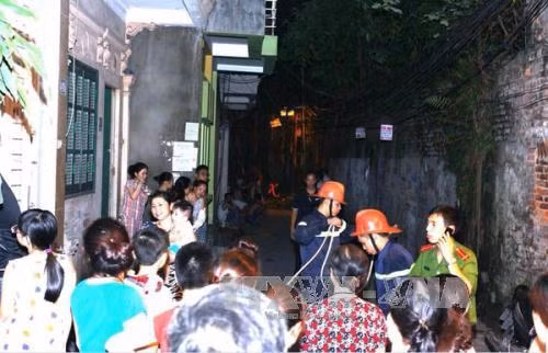Nổ lớn ở ngõ Thông Phong-Hà Nội, một người chết tại chỗ ảnh 1