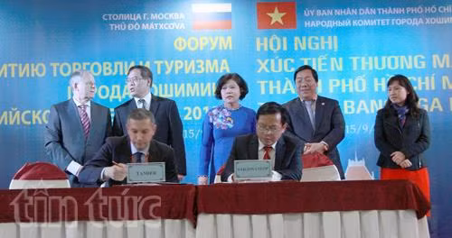 Hội nghị Xúc tiến Thương mại - Du lịch TP Hồ Chí Minh tại Nga ảnh 1