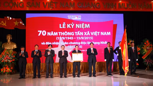 Kỷ niệm 70 năm ngày thành lập Thông tấn xã Việt Nam ảnh 3