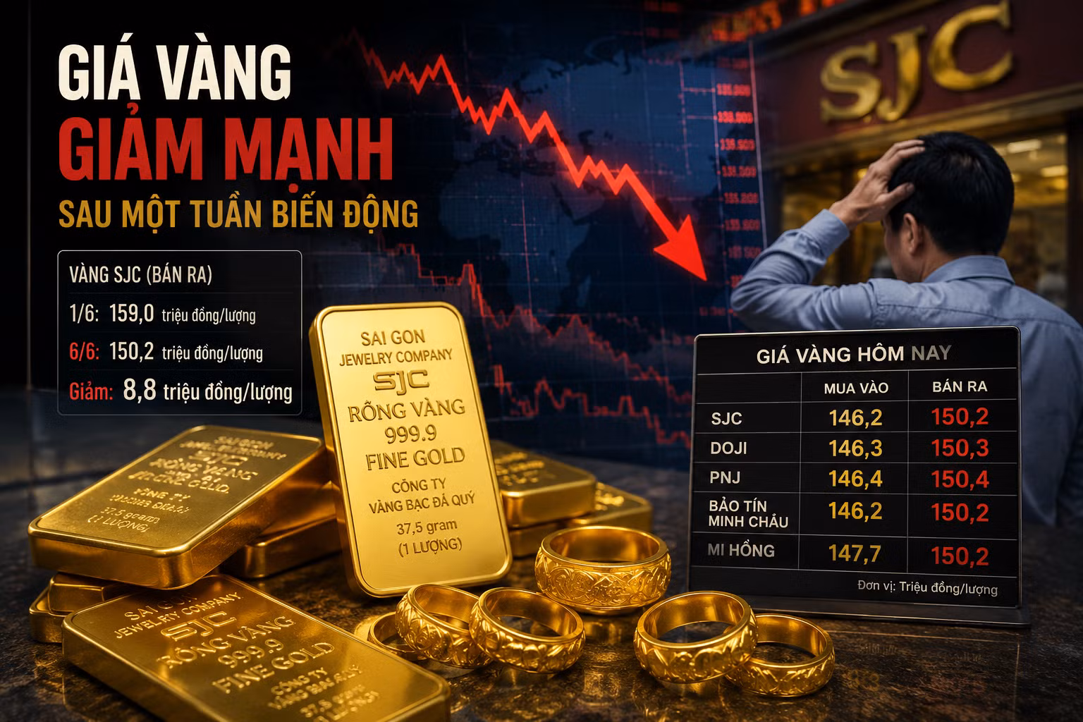 Điều gì đang xảy ra với thị trường vàng?
