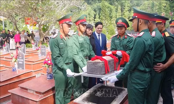 Sứ mệnh thiêng liêng tìm kiếm, quy tập hài cốt liệt sĩ
