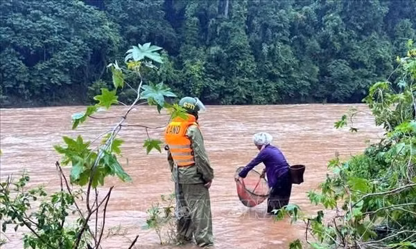 Quảng Trị sơ tán 653 hộ dân để ứng phó mưa lũ