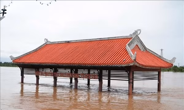 Người dân ven sông Thạch Hãn (Quảng Trị) tất bật 'chạy lũ' trong đêm tối