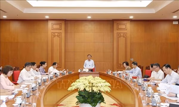 Phiên họp lần thứ nhất BCĐ Trung ương kỷ niệm các ngày lễ lớn và sự kiện lịch sử quan trọng