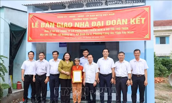 Dựng xây niềm tin thoát nghèo từ những mái ấm nghĩa tình
