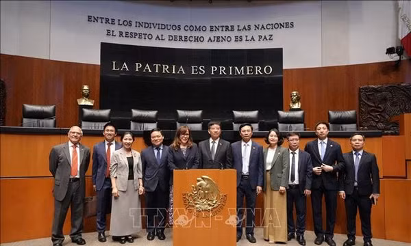 Thúc đẩy hợp tác nghị viện Việt Nam - Mexico đi vào thực chất