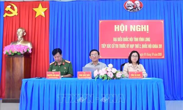 Cử tri hiến kế kết nối vùng sản xuất, tạo động lực phát triển