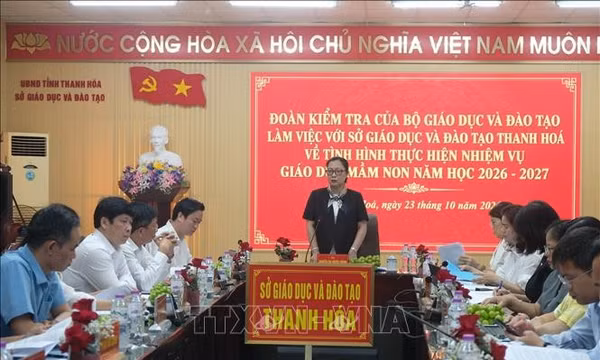 Khắc phục bất cập phát sinh trong sắp xếp mạng lưới trường mầm non