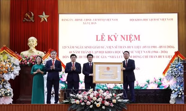 Nhà lưu niệm Trần Huy Liệu - Địa chỉ đỏ giáo dục truyền thống cho thế hệ trẻ