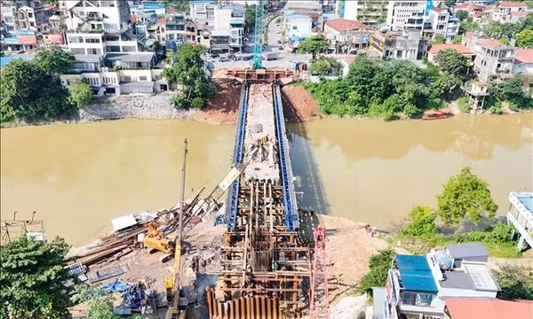 Thái Nguyên: Loạt dự án giao thông trọng điểm 'chạy đua' tiến độ