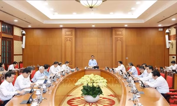 Thường trực Ban Bí thư Trần Cẩm Tú làm việc với Học viện Chính trị quốc gia Hồ Chí Minh