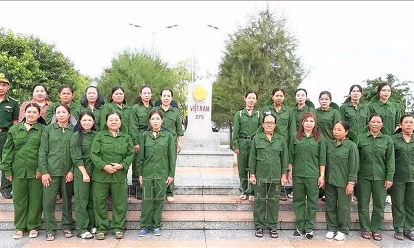 Ngày Phụ nữ Việt Nam 20/10: Chung tay giữ bình yên nơi biên cương