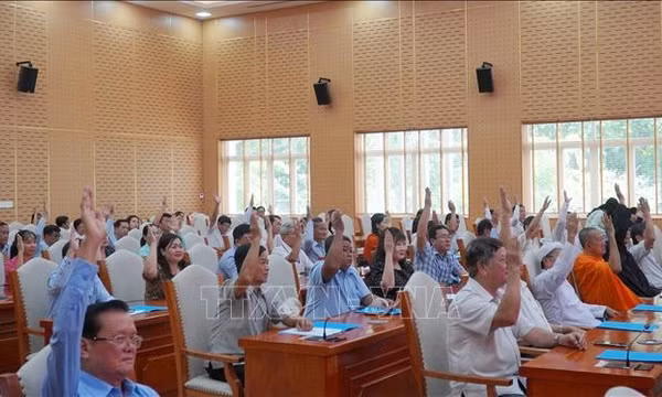 Ông Lâm Minh Thành giữ chức Chủ tịch UB MTTQ Việt Nam tỉnh An Giang