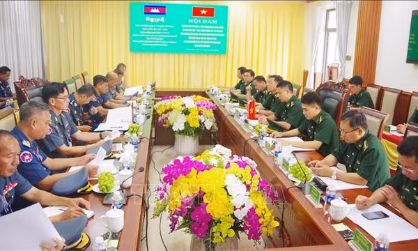 Nâng cao hiệu quả quản lý trên tuyến biên giới Việt Nam - Campuchia