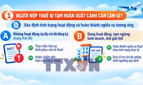 Làm gì để được hủy bỏ tạm hoãn xuất cảnh?