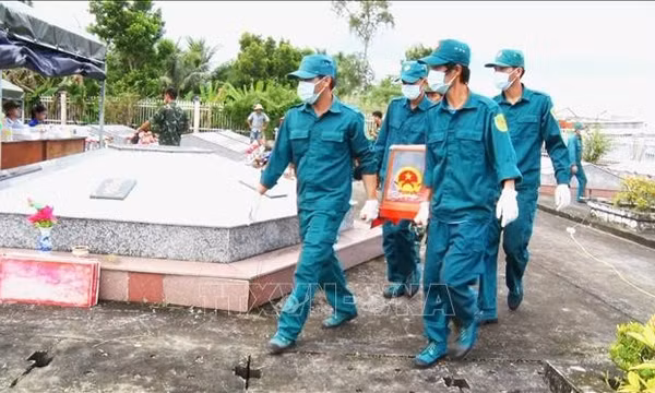 An Giang vượt tiến độ, hoàn thành lấy mẫu hơn 15.000 phần mộ liệt sĩ