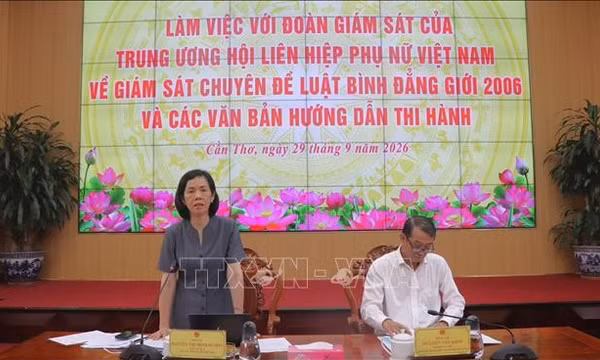 Cần Thơ: Gắn bình đẳng giới với phát triển kinh tế - xã hội