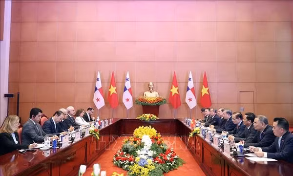 Tổng Bí thư, Chủ tịch nước Tô Lâm hội đàm với Tổng thống Cộng hòa Panama 