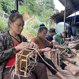 Đại biểu Quốc hội tỉnh Tuyên Quang Hoàng Ngọc Định phát biểu tại cuộc họp thảo luận tại tổ.