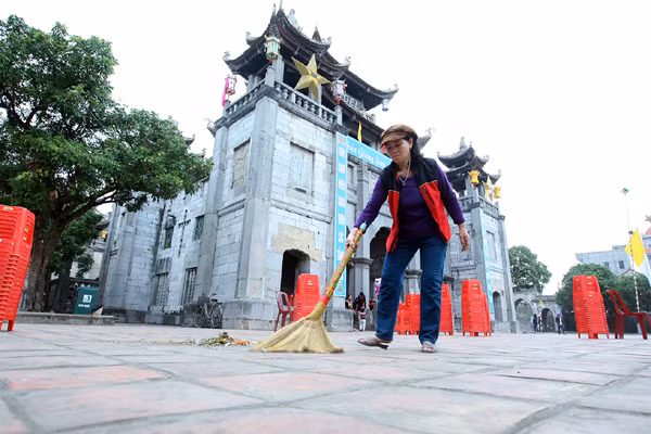 Nhà thờ Phát Diệm trước lễ Giáng Sinh ảnh 4
