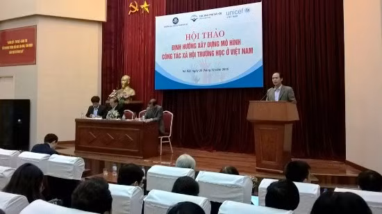 Vẫn thiếu mô hình công tác xã hội trường học ở Việt Nam ảnh 1