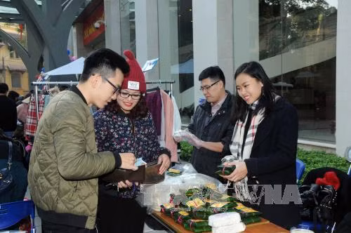 Rộn ràng Hội chợ Thanh niên Thông tấn xã Việt Nam ảnh 6
