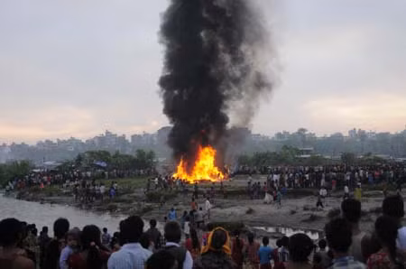 Hình ảnh tai nạn máy bay chở khách ở Nepal ảnh 2