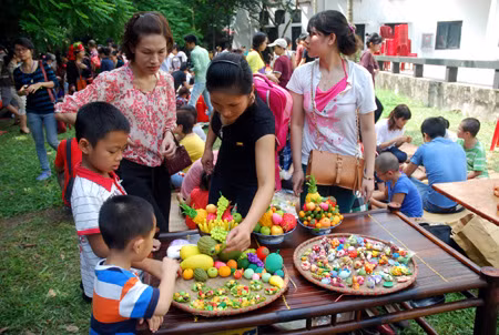 Vui hội trăng Rằm cùng đồ chơi dân gian ảnh 2