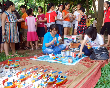Vui hội trăng Rằm cùng đồ chơi dân gian ảnh 5