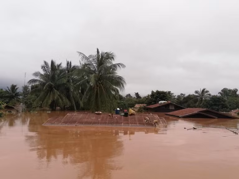 26 công nhân của Hoàng Anh Gia Lai hiện bị cô lập trong vụ vỡ đập thủy điện tại Lào ảnh 1