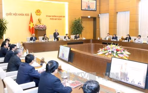 Khai mạc Phiên họp thứ 43, Ủy ban Thường vụ Quốc hội khóa XIII ảnh 2