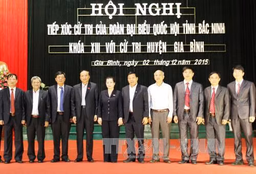 Lãnh đạo Đảng, Nhà nước tiếp xúc cử tri địa phương ảnh 1