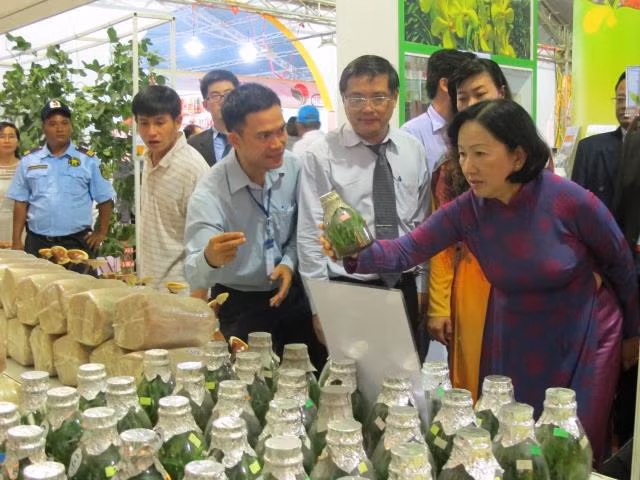 Khai mạc Hội chợ Hi-Tech Agro 2015 ảnh 2