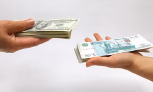 Thị trường Nga bất ổn do tỷ giá hối đoái 