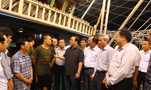 Cấp bách triển khai phương án ứng phó '4 tại chỗ'