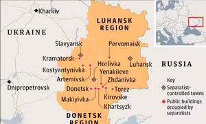 Ukraine điều chỉnh địa giới một số huyện của Lugansk