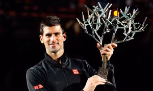 Djokovic lần thứ ba lên ngôi tại Paris Masters
