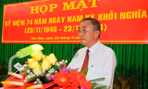 Kỷ niệm 74 năm Ngày Nam Kỳ khởi nghĩa 