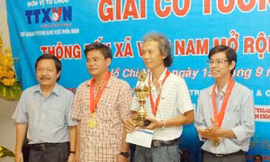 Giải cờ tướng TTXVN mở rộng lần IV năm 2014: HTV giành giải nhất cá nhân và đồng đội 