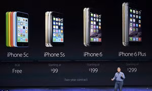 Apple trình làng iPhone 6 và 6+ 