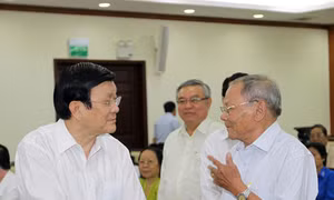 Chủ tịch nước tiếp xúc cử tri Thành phố Hồ Chí Minh