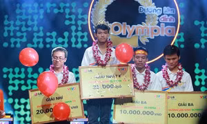 Nguyễn Trọng Nhân giành vòng nguyệt quế Olympia lần thứ 14
