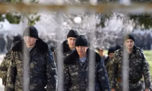 400 lính Ukraine sang Nga lánh nạn