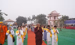 Khánh thành chùa Nam Tông đầu tiên của Việt Nam tại Ấn Độ