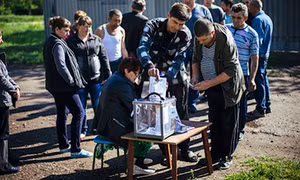 Thủ lĩnh ly khai Donetsk tuyên bố lập biên giới nhà nước và quân đội riêng