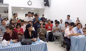 Họp báo về vụ tự thiêu trước cổng Hội trường Thống Nhất
