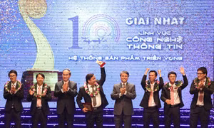 Trao giải Nhân tài Đất Việt 2014