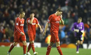 Liverpool bị loại khỏi Champions League